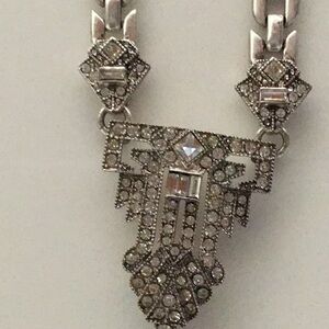 Stella & Dot Art Deco Pendant Necklace